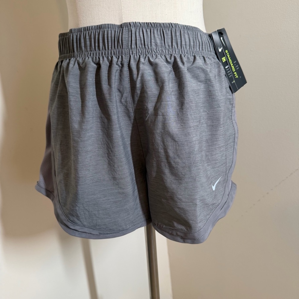 Nike Women’s Tempo Dri-Fit- SZ Small -Grey Panty Lined Drawstring Running Shoes